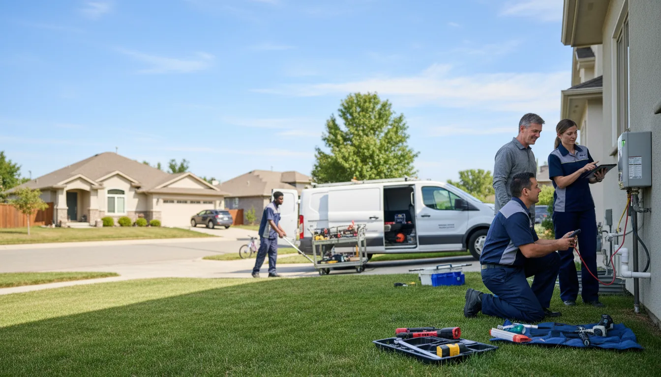 Tankless water heater service in Blountville, TN